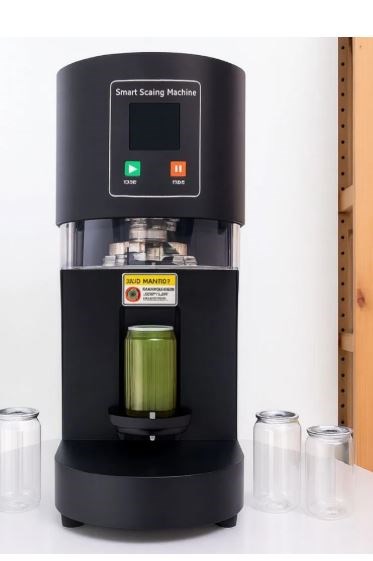 Black Automatic Sealing Machine for PET drinking cans(Qty:1)